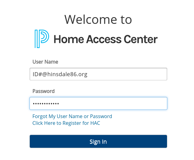 Home access center is a great tool both parents and students can use at home to check how a student is doing in every class. 