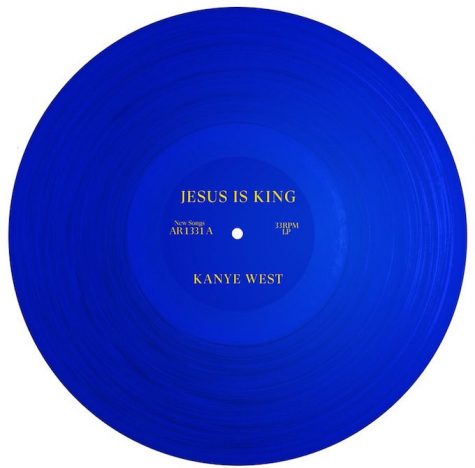 The cover art for Jesus is King seems simple when compared with Kanye Wests other album covers.  