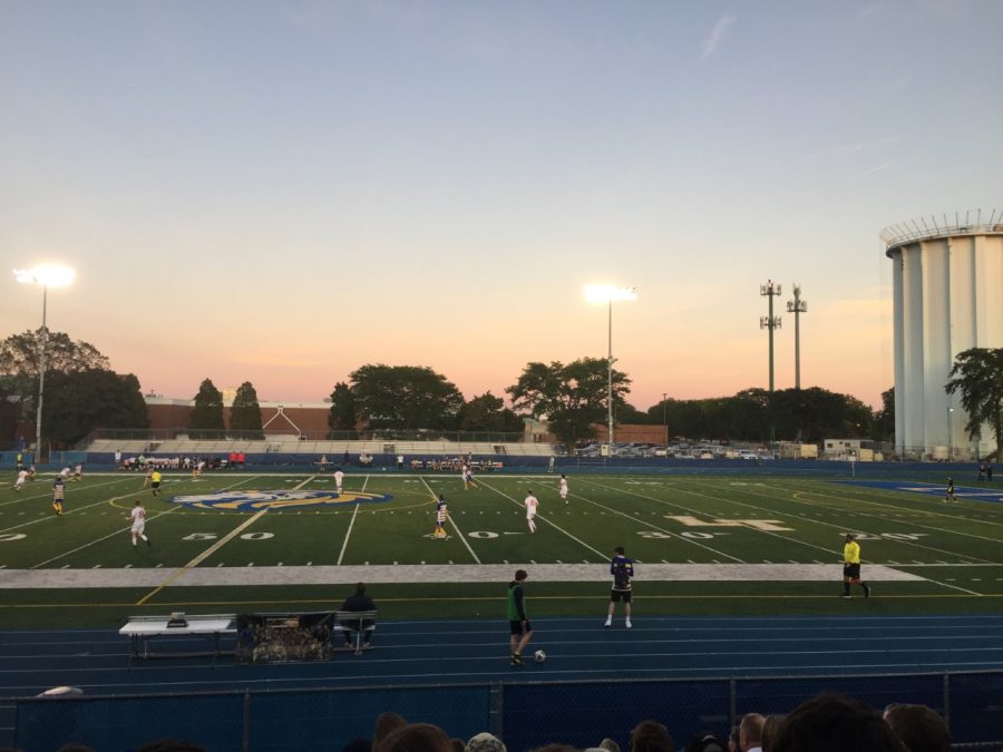 The game took place at the Central field, where the varsity boys competed against LT. 