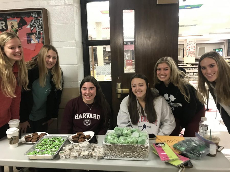 Students sold creative, spooky-themed desserts that sweetened up the halls before school started. 
