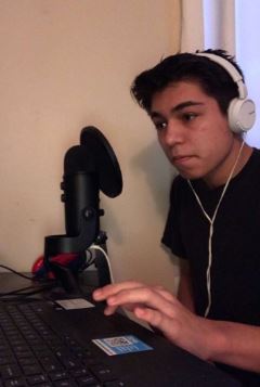 Sophomore Gustavo Cardone makes music on Spotify and Soundcloud, with hopes to become a professional. 