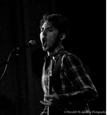 Performing at the Metro in Chicago, senior Colin Ratcliff pursues his music passion. 