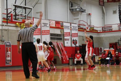 This is the first win for Centrals girls varsity basketball since playing Glenbrook South High School on December 28. 