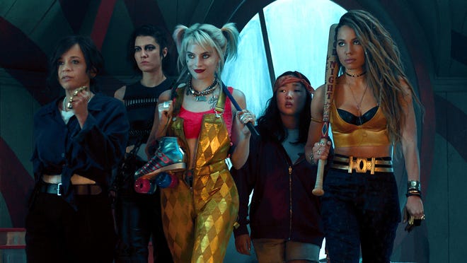The Birds of Prey team comes together in the final act of the movie. 