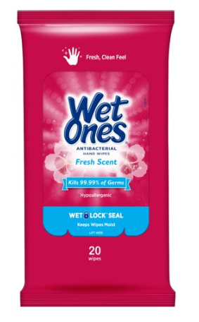 These hand sanitizer wipes are in high demand because they are easy to use on the go. If you are having trouble getting your hands on brand name wipes like these, you can use these wipes as a comparison to any other wipes you may find.