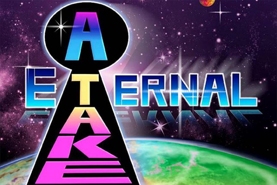 The originally teased, controversial cover art for Eternal Atake . 