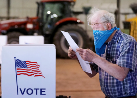 Voters in Wisconsin head to the polls to vote despite fears of the coronavirus.