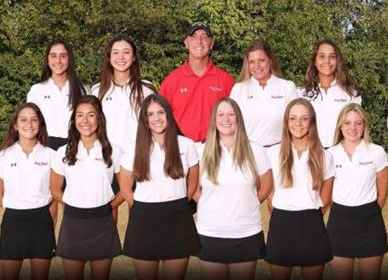 The Girls Varsity golf team was one of a select few teams that were able to participate this fall.