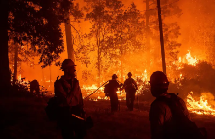 El Dorado has been spreading rapidly and has burned over 10,000 acres of land on the West Coast. 