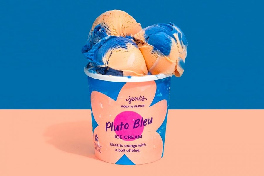 Pluto Bleu, a new ice cream flavor, was released online on Sept. 19, and in stores on Sept. 21.