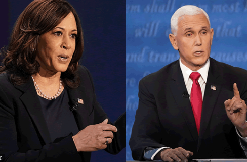 Vice President Mike Pence and Senator Kamala Harris debated for the position of vice president 2020 election.