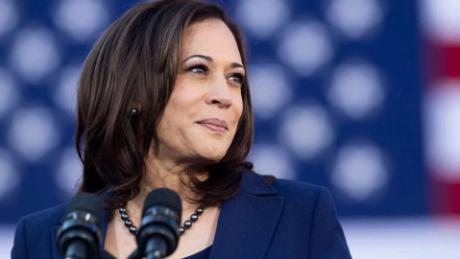Vice President Elect Kamala Harris after President Elect Joseph R Biden announced her as his running mate. 