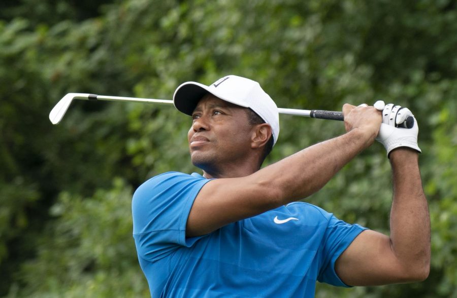 American golf star, Tiger Woods, was seriously injured in a car accident resulting in surgery to his legs. It is unknown whether he will be able to play golf again.