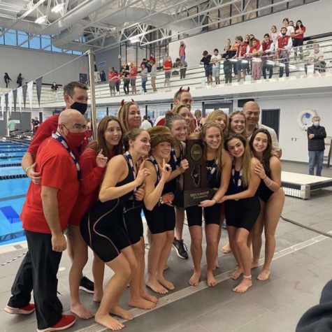 Swim and Dive Team places second at state on Nov. 12. 