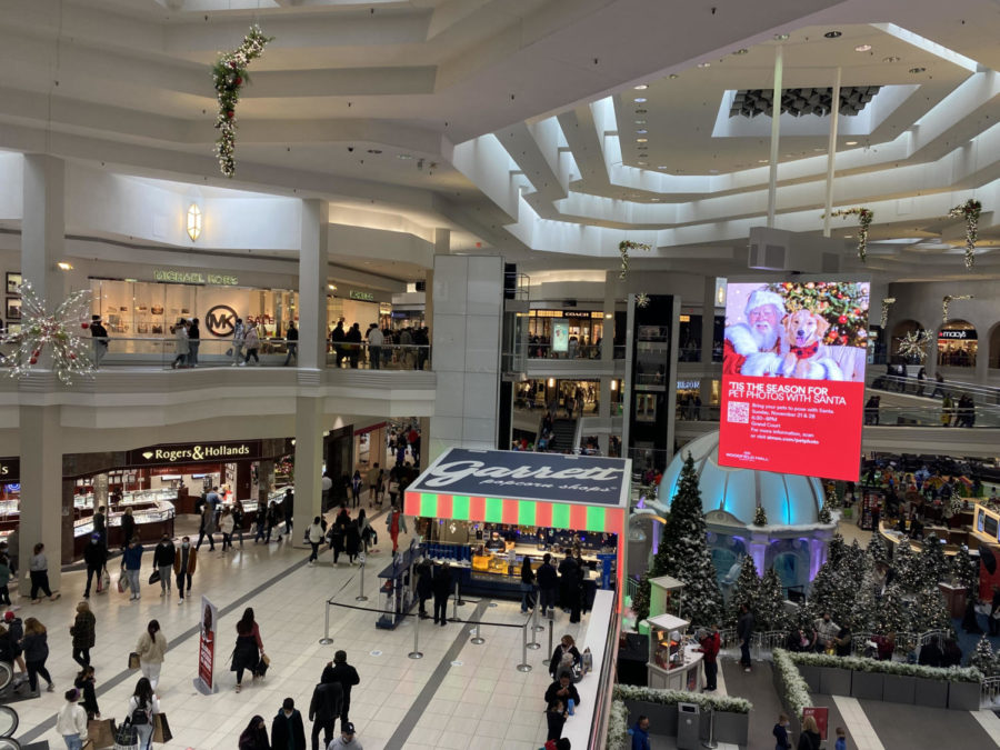 Woodfield Mall, a shopping center in Schaumburg, lll., was swamped with eager customers on Friday, Nov. 26.