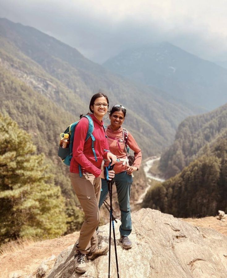 Mylavarapu hikes with her family at various national parks around the country. 