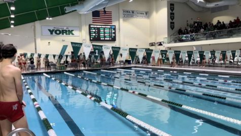 On Dec. 15-17, Hinsdale Centrals boys swim and dive team competed  at Nequa Valley and York High School.