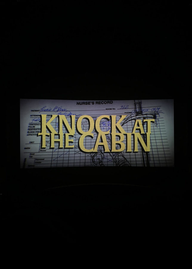 Released on Friday, Feb. 3, “Knock at the Cabin” depicts a family of three in their attempt to escape four doomsday believers while on vacation.