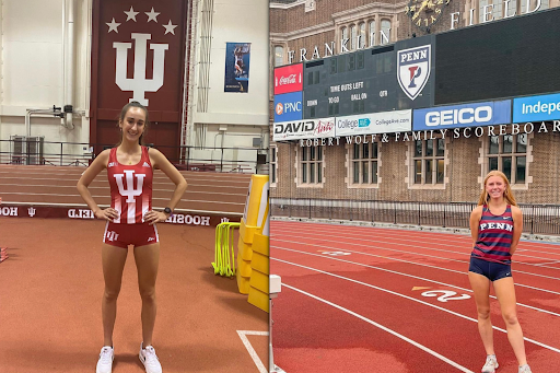 Seniors Catie McCabe and Sarah Fischer are both committed to continue their academic and athletic careers at their future schools.