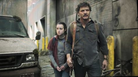 Pedro Pescal (right) and Bella Ramsey (left) star in the HBO Max series The Last of Us.