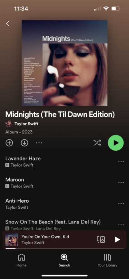 Taylor Swift released “Midnights (The Til Dawn Edition)”  on May 26.