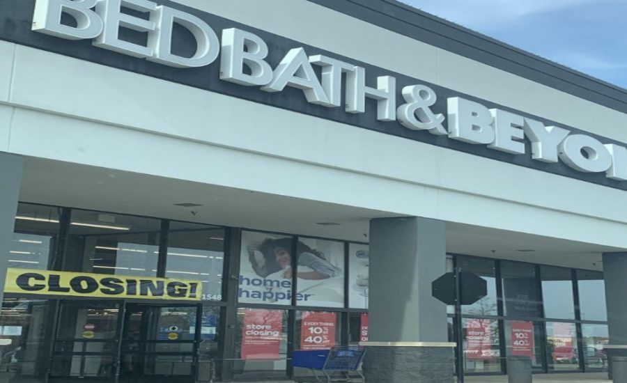 Bed Bath and Beyond in Downers Grove has put up there closing sign and began sales to clear out all inventory.
