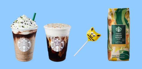 All four of Starbucks new summer drinks.