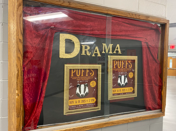 The Drama Clubs fall play is Puffs, a show based on the Harry Potter series. 