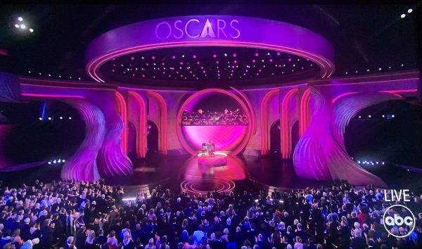 The Academy Awards were presented at the Dolby Theater in Hollywood.
