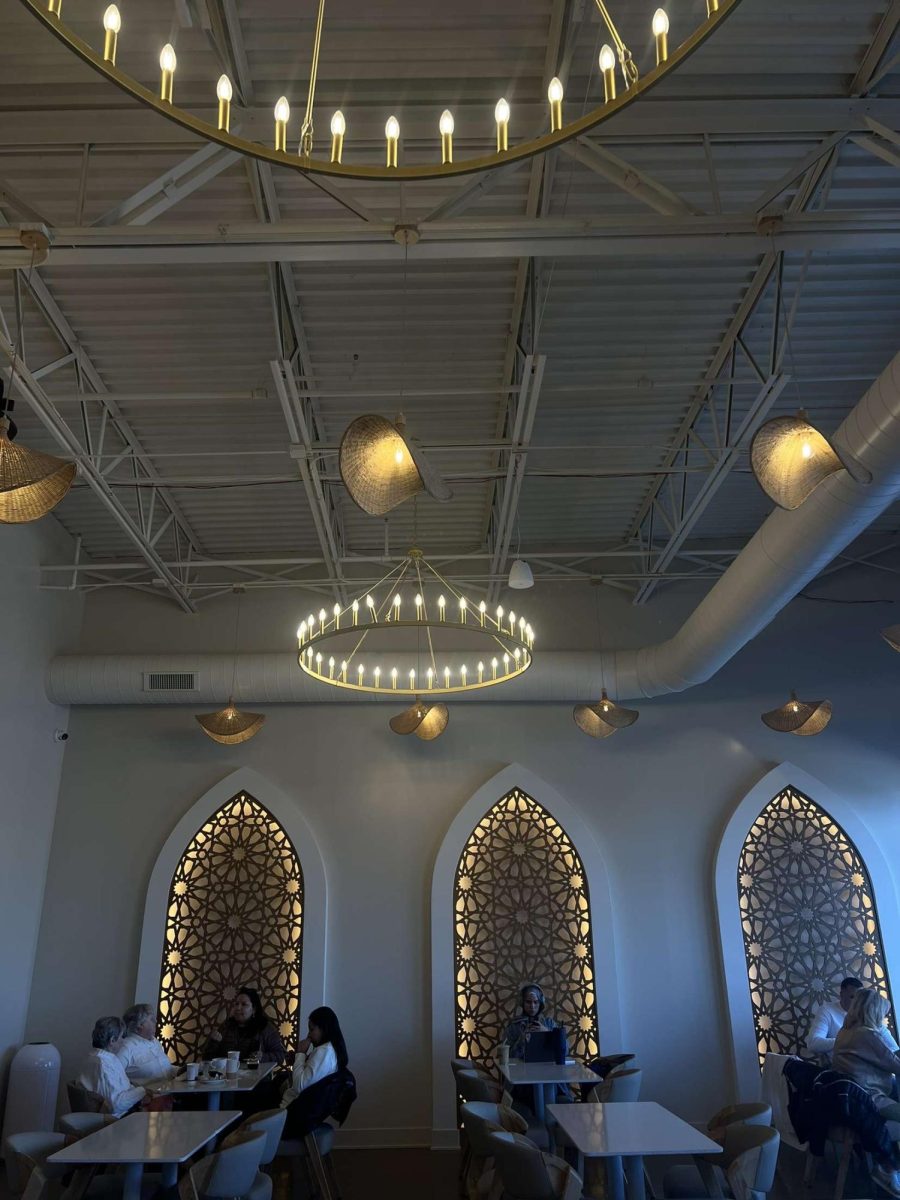 Arwa coffee has Middle Eastern architecture throughout. 
