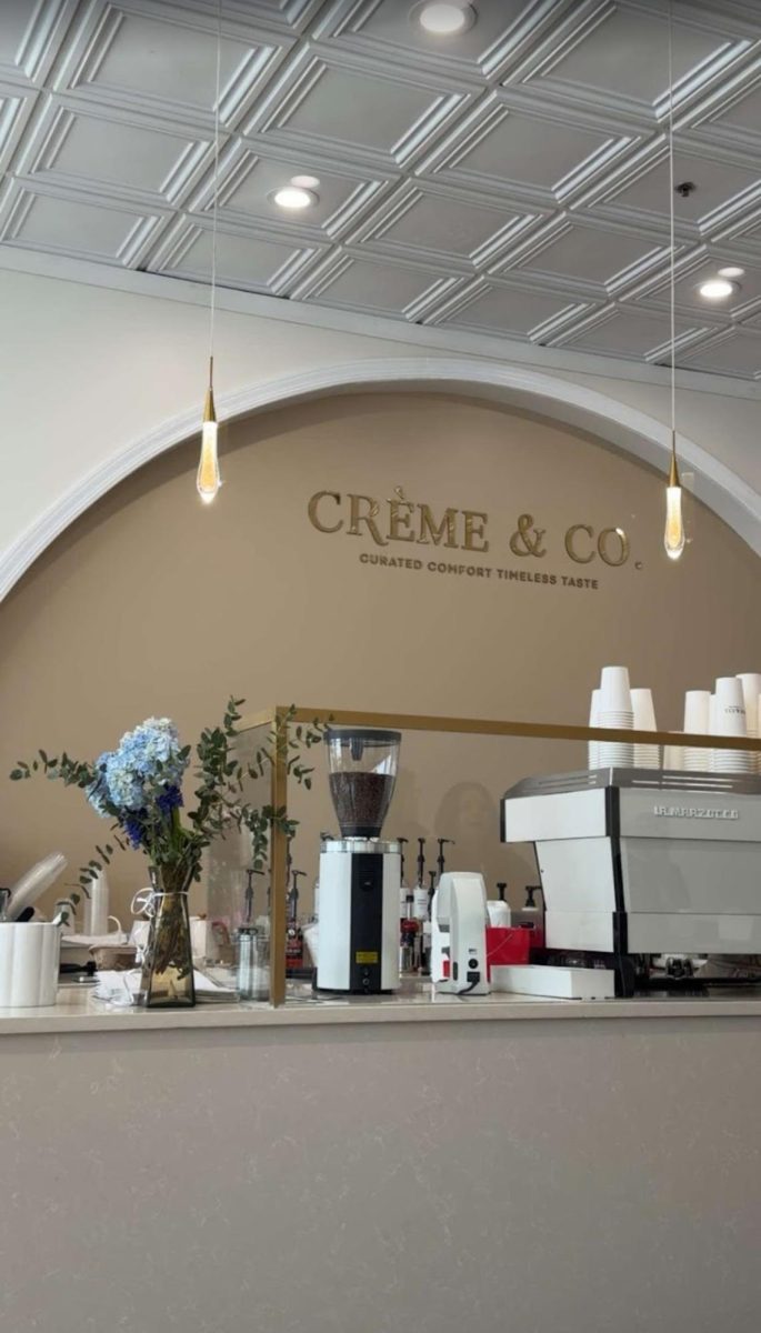 A sneak peak at the aesthetic environment at Crème & Co.; check out their website to preview the menu.