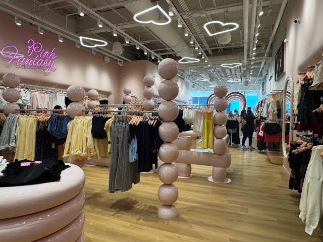 The inside of the Edikted Oakbrook location that recently opened at Oak Brook Mall. 