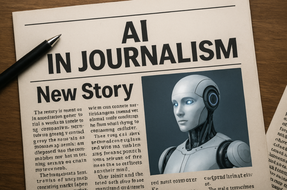 This ChatGPT generated photo symbolizes how convincing AI can be in creating replications of real life things such as news stories.